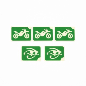 Diversas plantillas paquete 5 unidades.